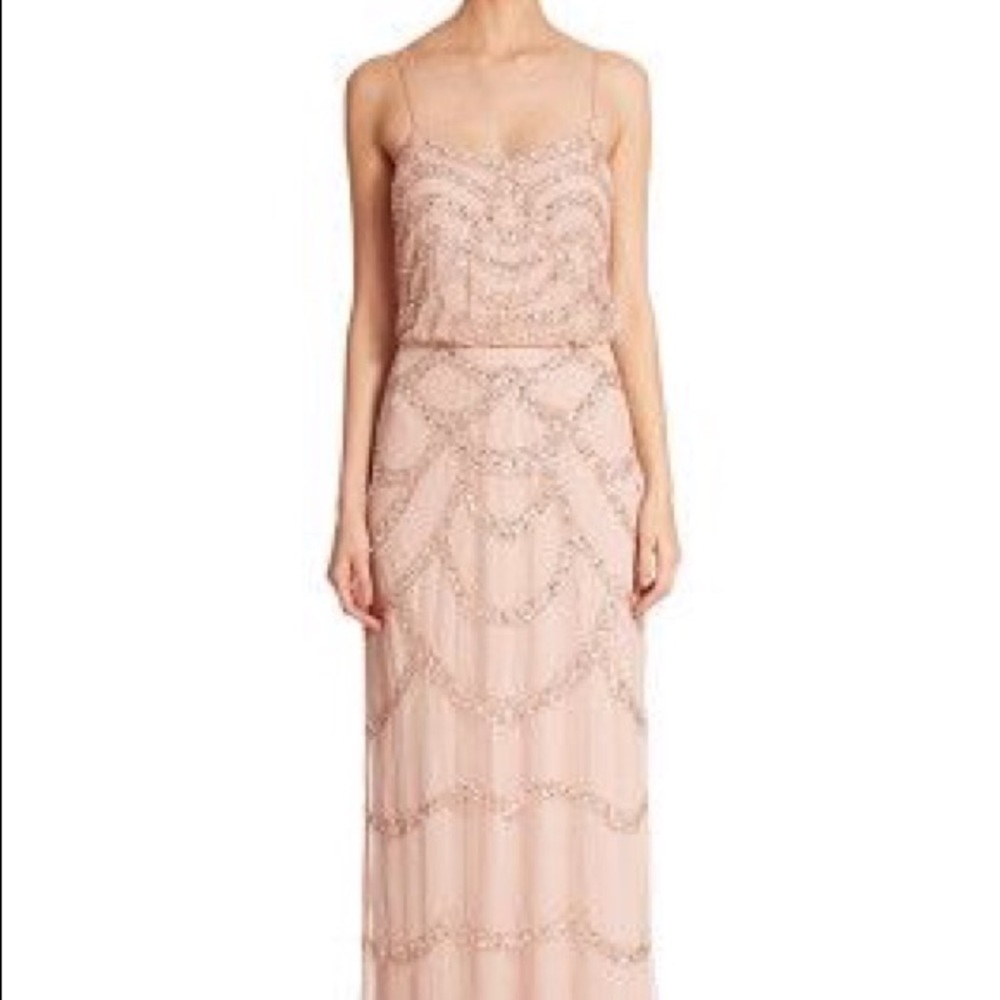 Aidan Mattox Blush Dress - Picture 3 of 7